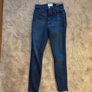 Frame Denim Indigo Skinny Jeans